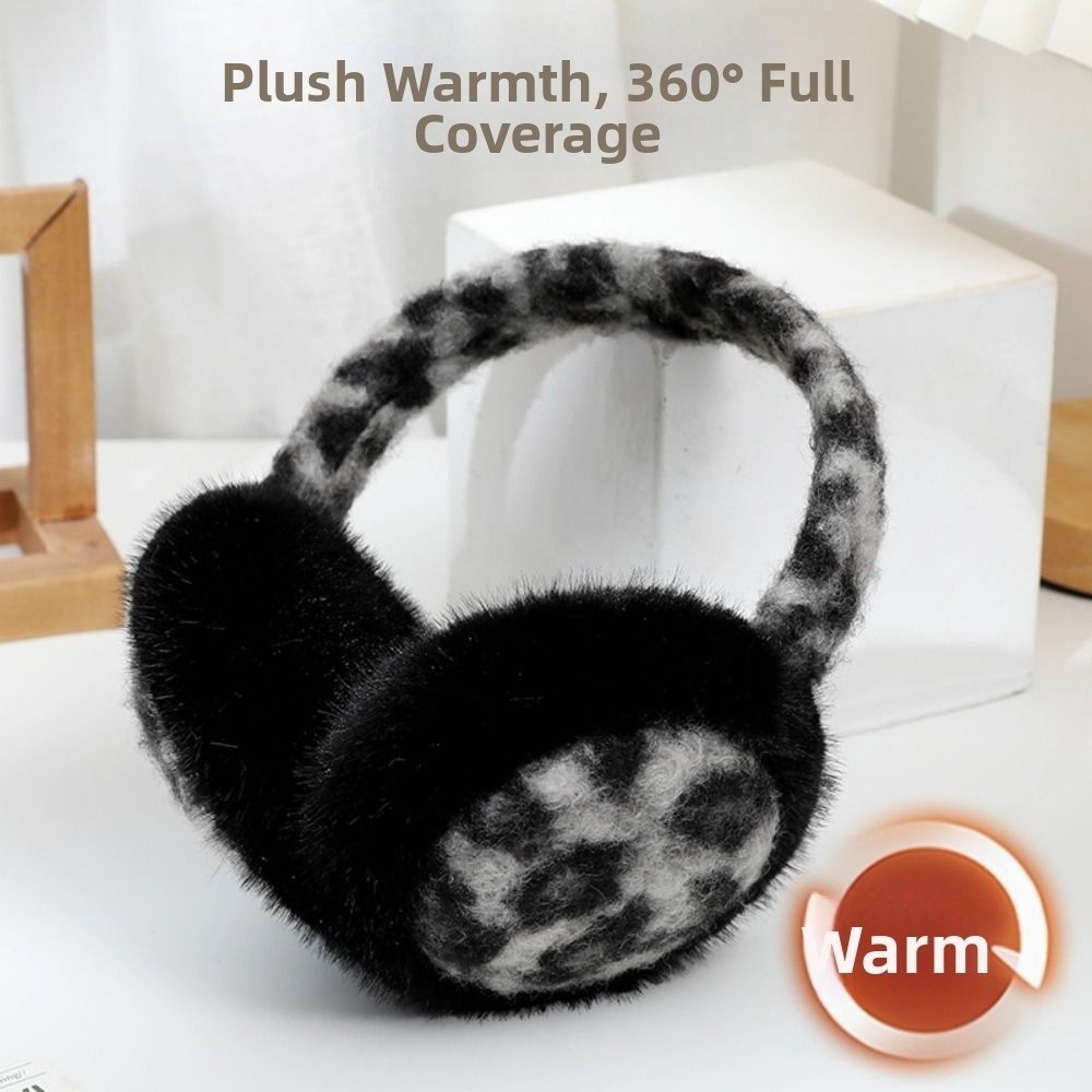 Earmuffs Foldable - Fashion Foldable Plushes Earmuffs Thicken Soft