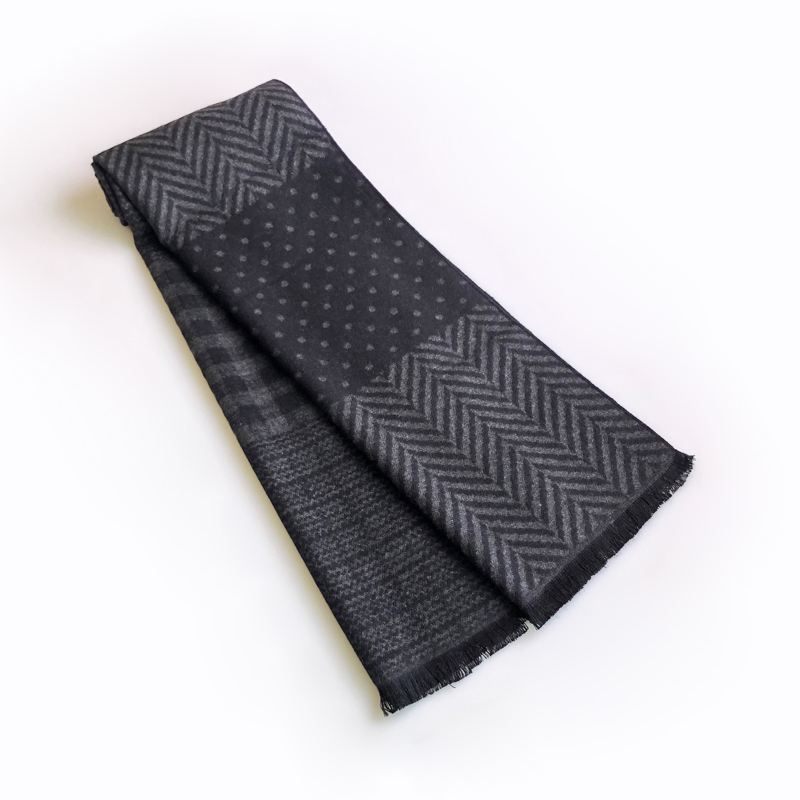 Wool Scarf Men - Fashion Casual Design Cool Scarves Tassel
