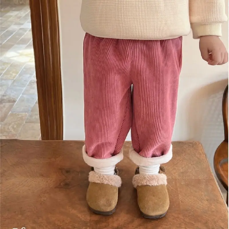 Autumn Winter Children Clothes - огляд і ціна Corduroy Pant Warm