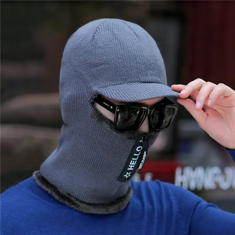 New Men Winter Warm Wool Hat O - огляд і ціна Wool Scarf Men