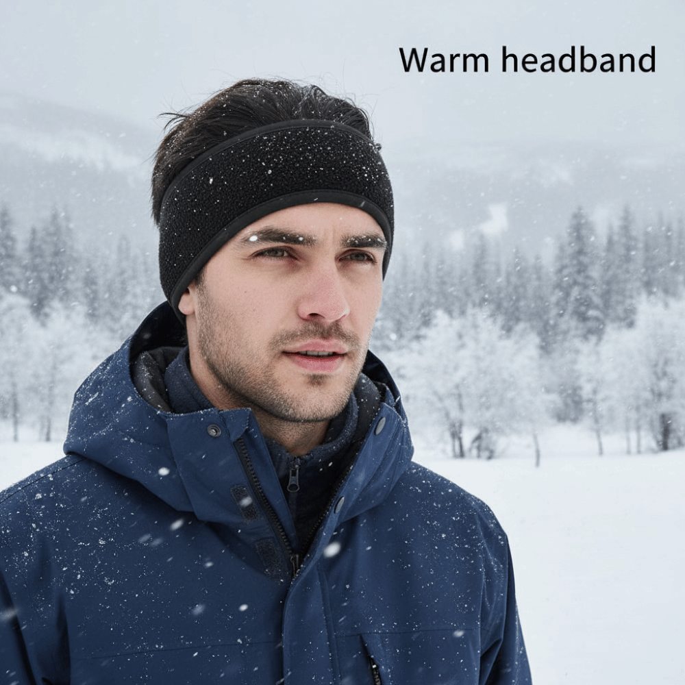 Warm Fleece Sports Headbands S - огляд і ціна Winter Headband Fleece