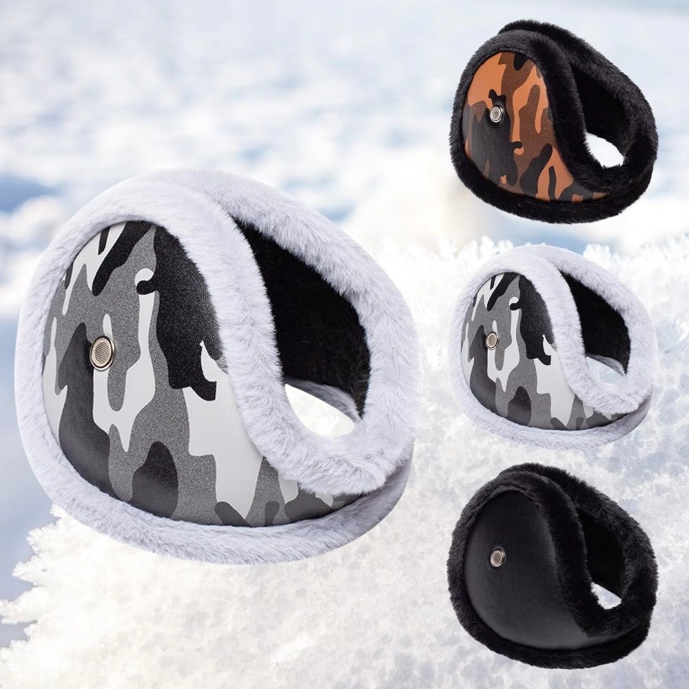 New PU Leather Winter Earmuffs - огляд і ціна Earmuffs Foldable