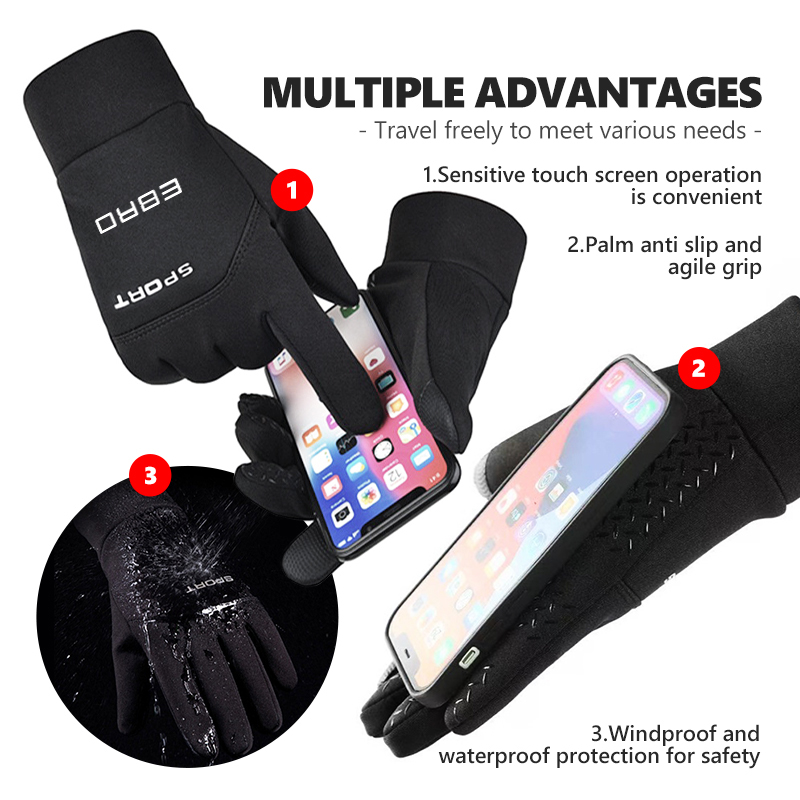 Waterproof Winter Warm Gloves  - огляд і ціна Touch Screen Gloves