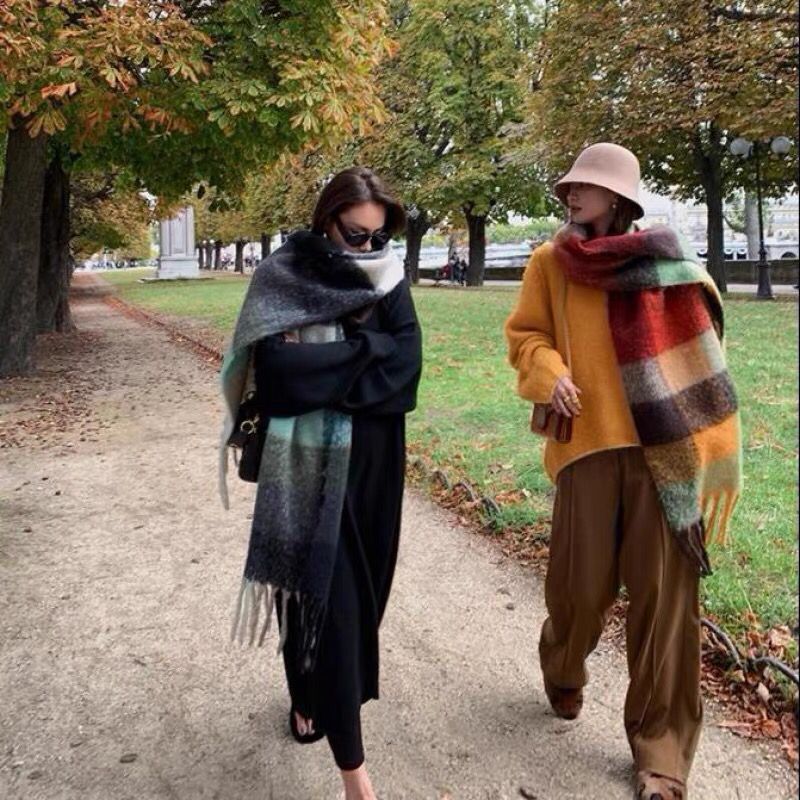 NEW Luxury Winter Thick Warm S - огляд і ціна Cashmere Pashmina Wrap