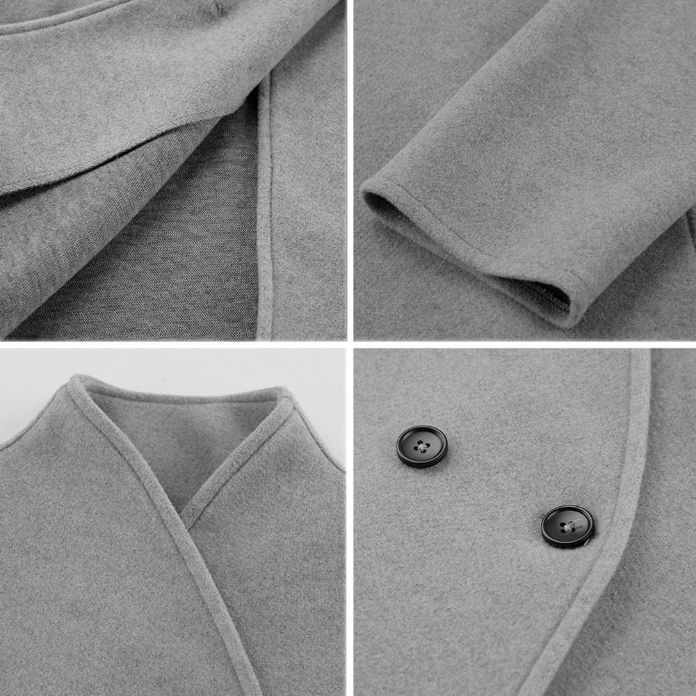 Lady Overcoat Women's Winter C - огляд і ціна Wool Coat Peacoat