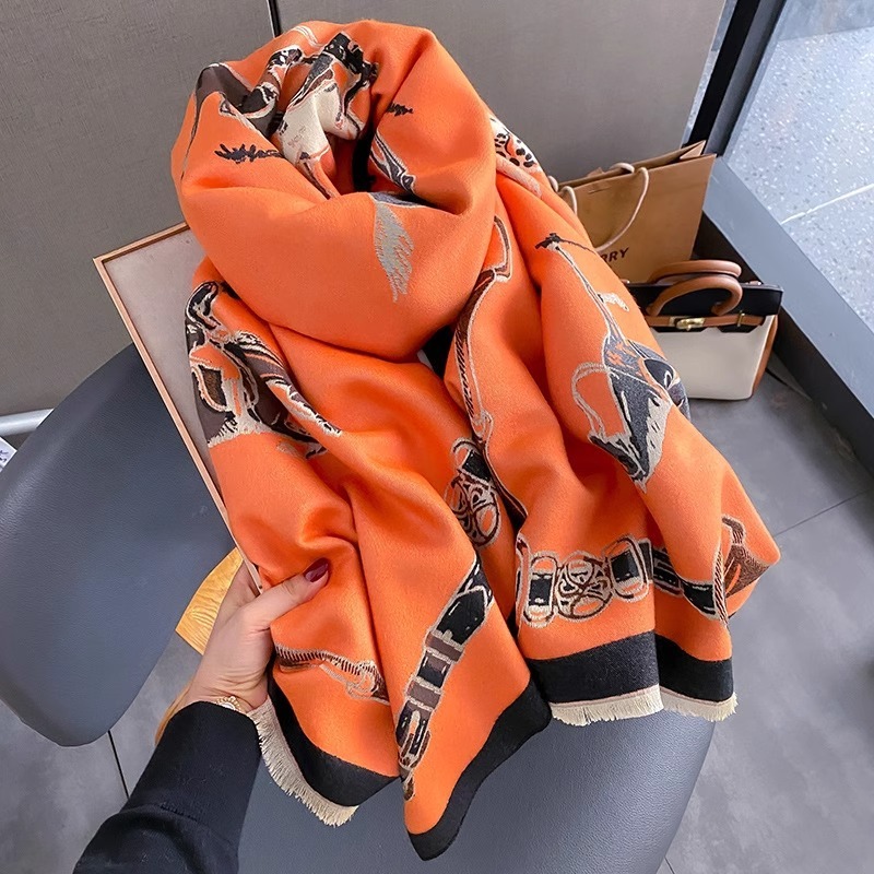 Retro Rider Horse Imitation Ca - огляд і ціна Shawl Wrap Winter