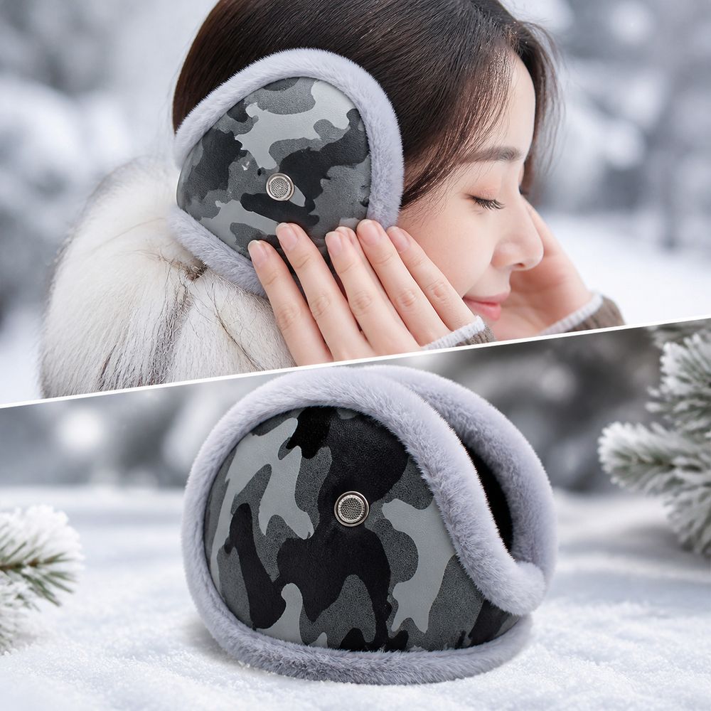 New PU Leather Winter Earmuffs - огляд і ціна Earmuffs Foldable