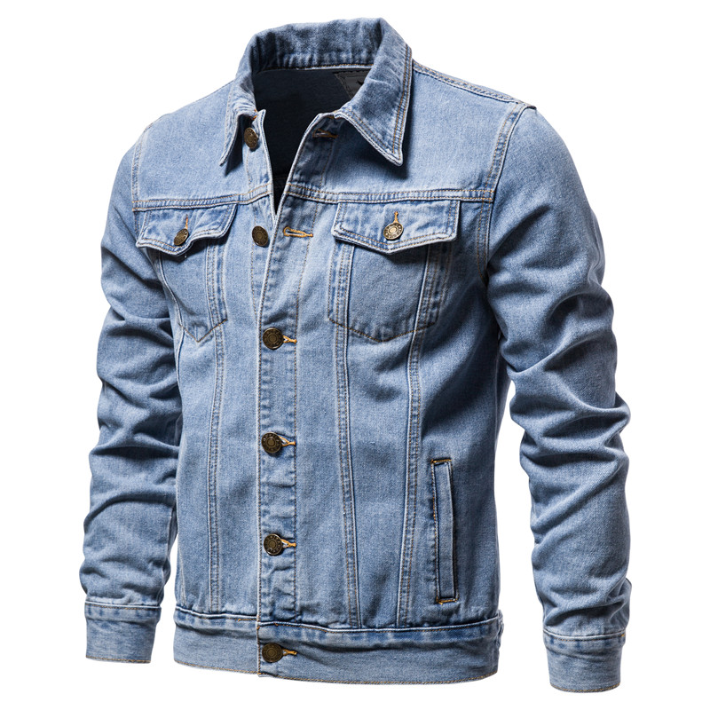 2025 Autumn Men Solid Denim Ja - огляд і ціна Down Jacket Packable