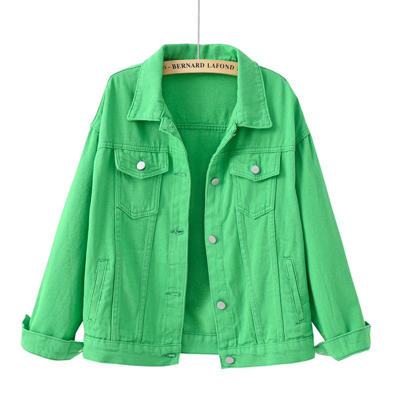 Solid Short Women's Denim Coat - огляд і ціна Down Jacket Packable