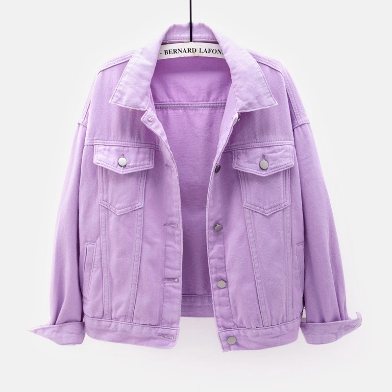 Solid Short Women's Denim Coat - огляд і ціна Down Jacket Packable